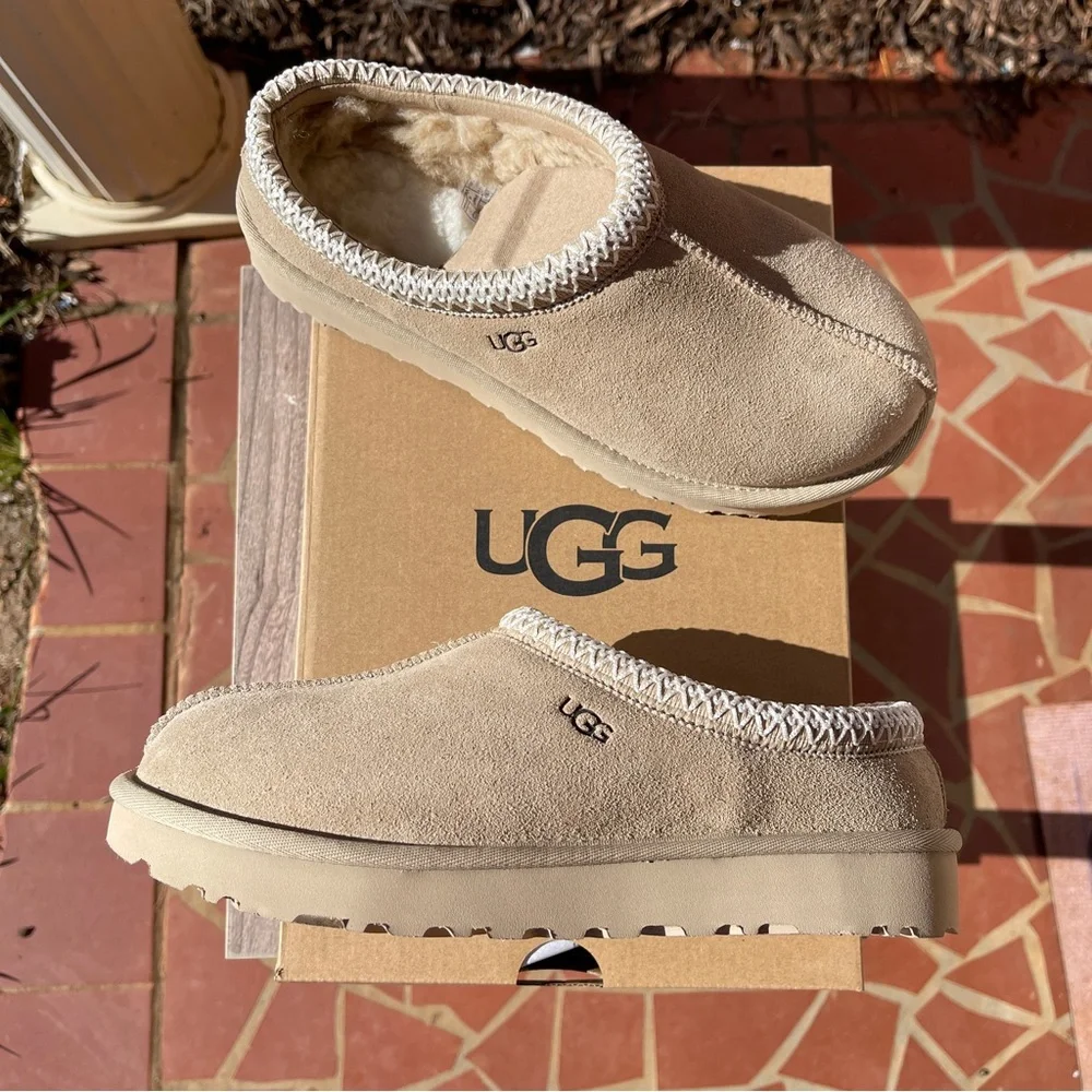 UGG Women’s Tasman Slipper Mustard Seed NWT - Picture 10 of 11